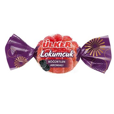 Ülker Böğürtlen Lokumcuk Meyveli Yumuşak Şeker