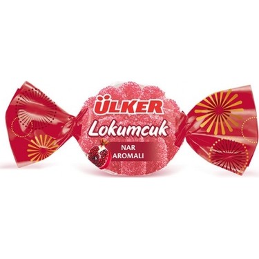 Ülker Nar Aromalı Lokumcuk Meyveli Yumuşak Şeker